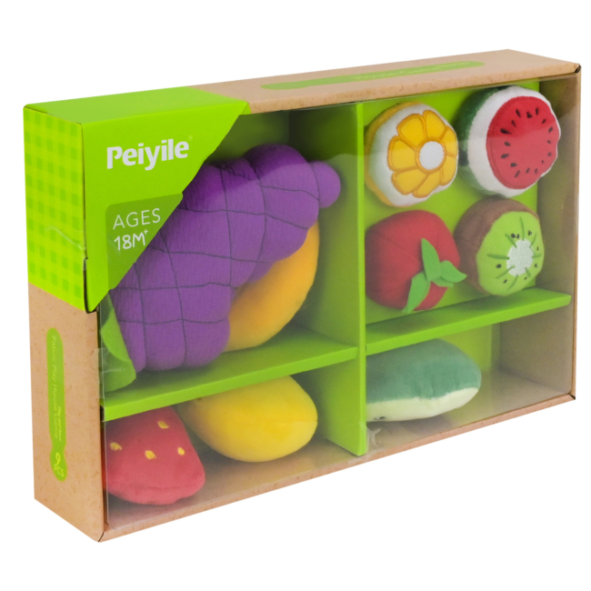 Наборы профессий - Игровой набор Країна Іграшок Мягкие продукты овощи и фрукты (6348)#2