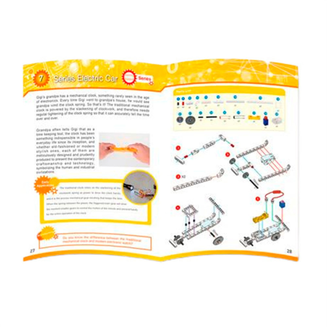 Научные игры, фокусы и опыты - Набор Gigo Электрические круги (1236R)#4