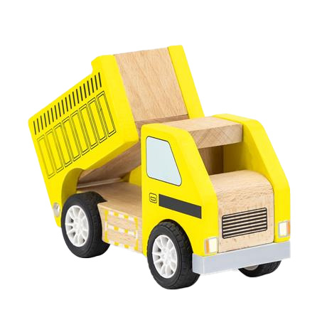 Машинки для малюків - Дерев'яна машинка Viga Toys Самоскид (44515)#2