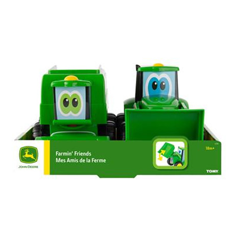 Машинки для малышей - Игровой набор John Deere Kids Друзья фермера 2 в 1 (47193)#2