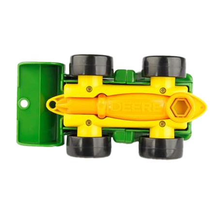 Машинки для малышей - Игровой набор John Deere Kids Трактор с ковшом и прицепом (47209)#3