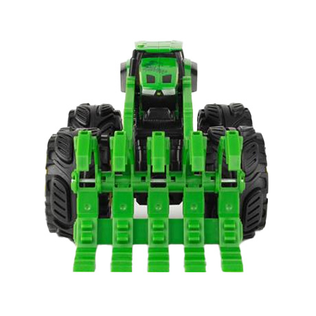 Машинки для малышей - Трактор John Deere Kids Monster Treads с ковшом и большими колесами (47327)#2