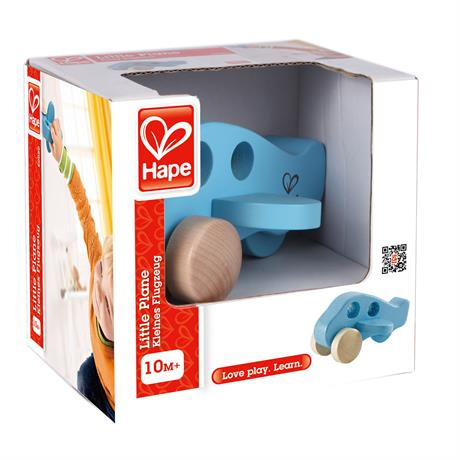 Транспорт і спецтехніка - Дерев'яний літак Hape Маленький льотчик (E0050)#2