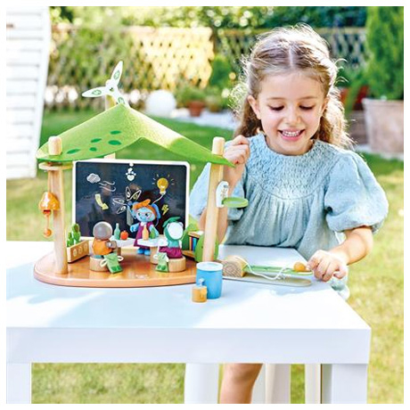 Фігурки тварин - Ігровий набір Hape Школа Зеленої планети (E3428)#5