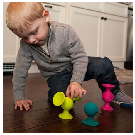 Погремушки, прорезыватели - Набор погремушек Fat Brain Toys pipSquigz 3 шт (F089ML)#3