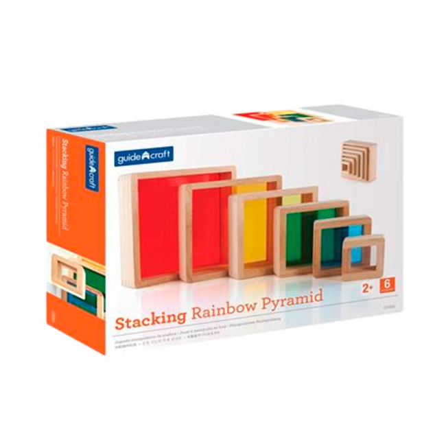 Развивающие игрушки - Кубики Guidecraft Block Play Цветные блоки (G5066)#4