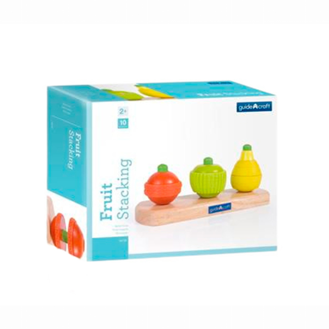 Развивающие игрушки - Пирамидка Guidecraft Manipulatives Фрукты (G6732)#2