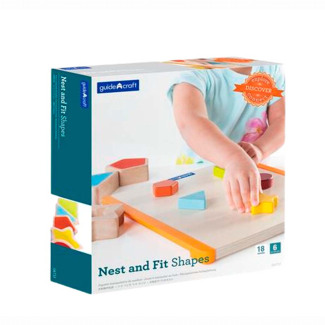 Розвивальні іграшки - Сортер Guidecraft Manipulatives Фігури (G6733)#2