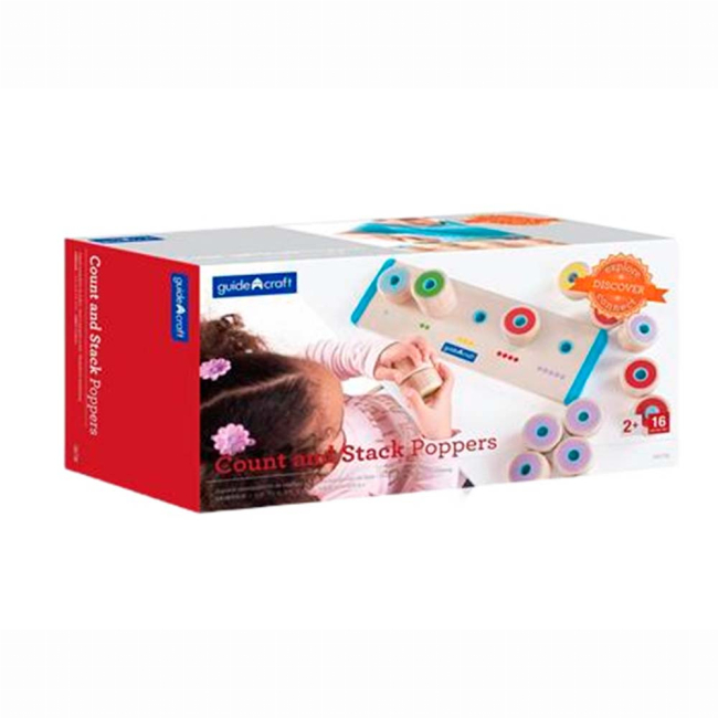 Розвивальні іграшки - Набір для рахування Guidecraft Manipulatives Логічні стовпчики (G6736)#2