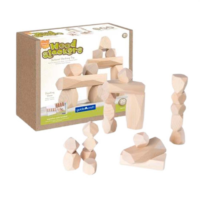 Розвивальні іграшки - Дерев'яні блоки Guidecraft Natural Play Стоунхендж (G6772)#4