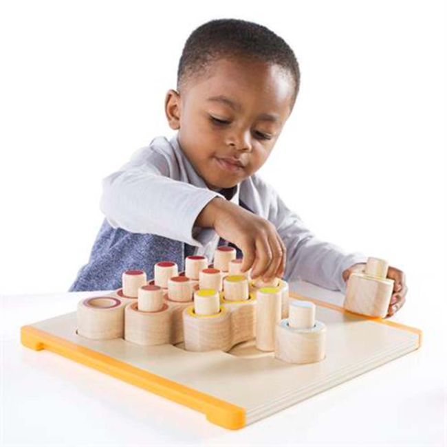Розвивальні іграшки - Дерев'яний сортер Guidecraft Manipulatives Рахункове дерево (G6903)#3