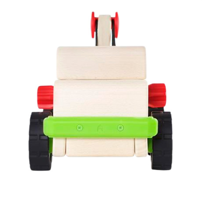 Транспорт и спецтехника - Эвакуатор Guidecraft Block Science Trucks деревянный (G7532)#2