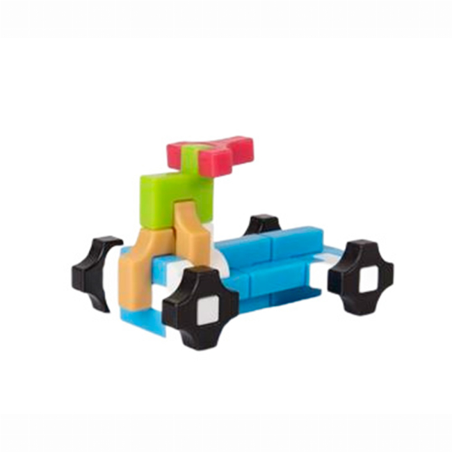 Конструктори з унікальними деталями - Конструктор Guidecraft IO Blocks Minis 250 деталей (G9611)#3