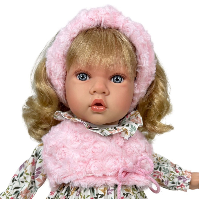 Ляльки - ​Лялька Nines d'Onil Blossom Сюзетт з рожевою пов'язкою 45 см (6520)#3