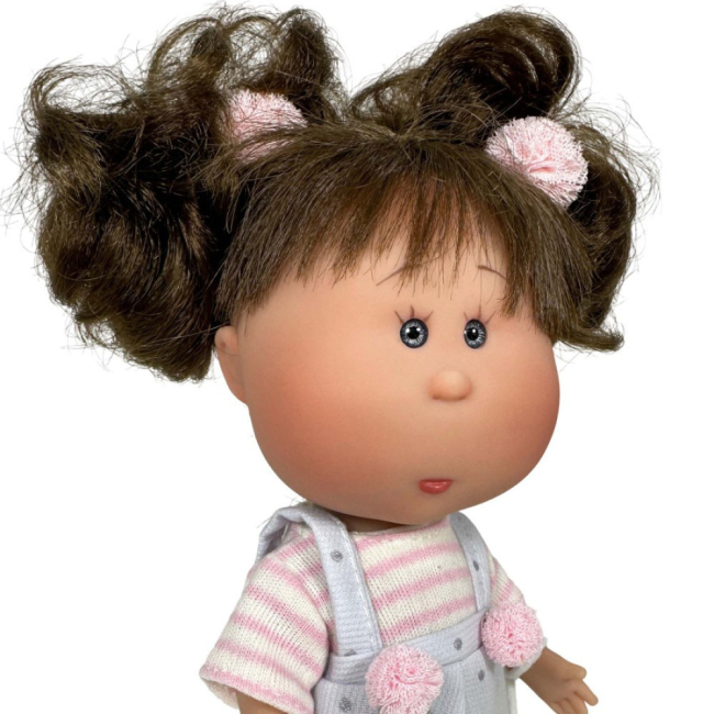 Ляльки - ​Лялька Nines d'Onil Маленька Міа з темним волоссям (3161)#4