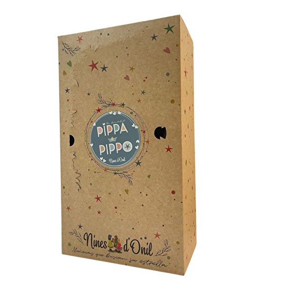 Ляльки - Лялька Nines d'Onil Піппа з блакитним волоссям (2805)#5