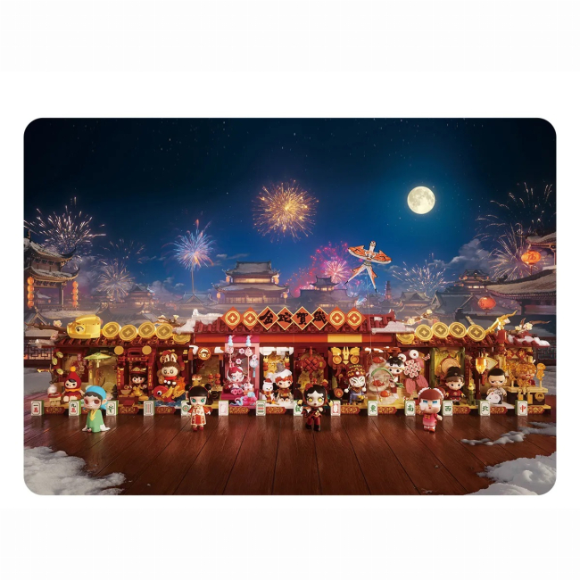 Фігурки персонажів - Фігурка-сюрприз Pop Mart Fortunate Hand Wealthy Snake's New Year Celebration (MIXB-01)#9