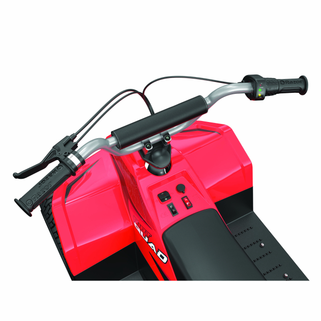 Электромобили - Квадроцикл Razor Dirt Quad Red (25143065)#8