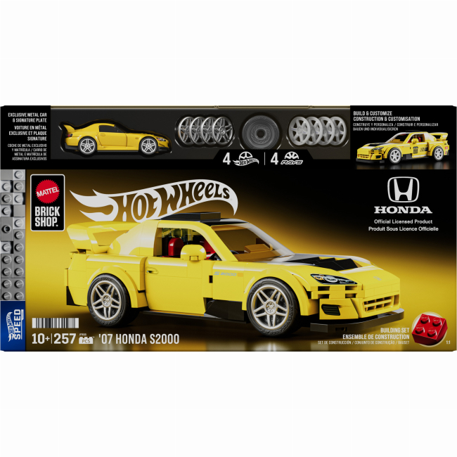 Конструкторы Hot Wheels - Конструктор Mattel Brick Shop Speed Honda S2000 (JFR88)#3