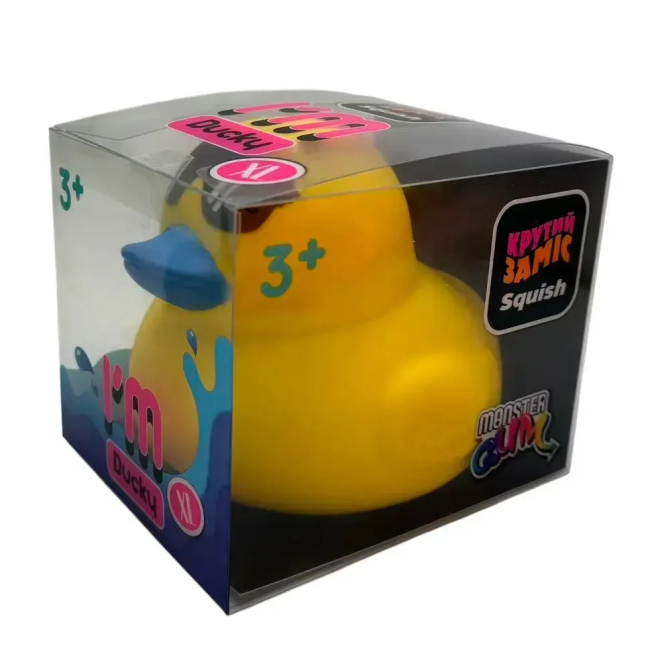 Антистрес іграшки - Іграшка-антистрес Monster Gum Крутий заміс I'm Ducky XL жовта (AS25004)#2
