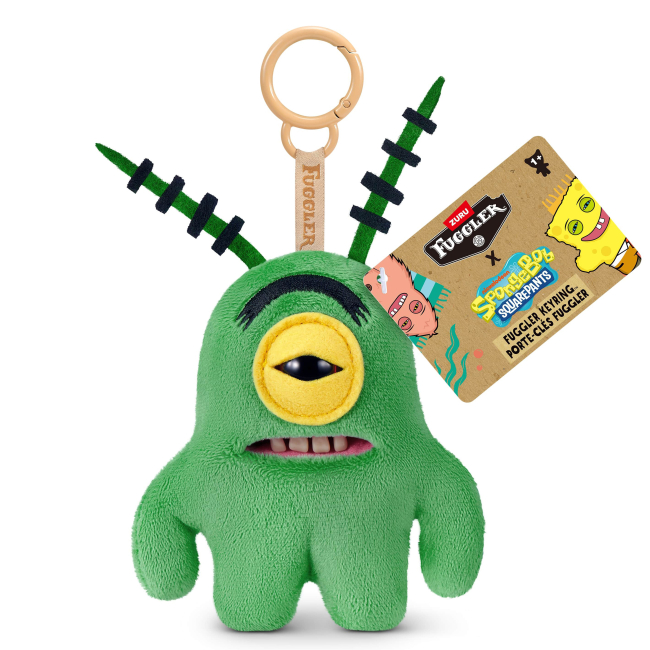 Брелоки - М'яка іграшка-брелок Fuggler Планктон (15756G)#2
