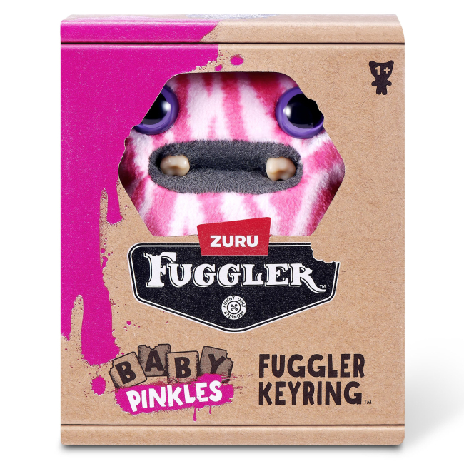 Брелоки - М'яка іграшка-брелок Fuggler Бебі Смугляшко (15759A)#2