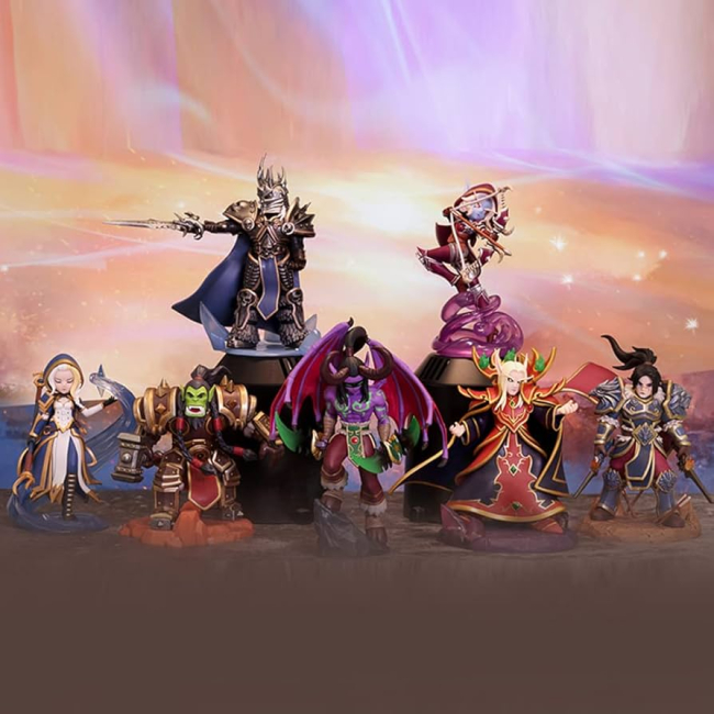 Фігурки персонажів - ​Колекційна фігурка-сюрприз Pop Mart World of Warcraft Collectible Character (WOWC-01)#9