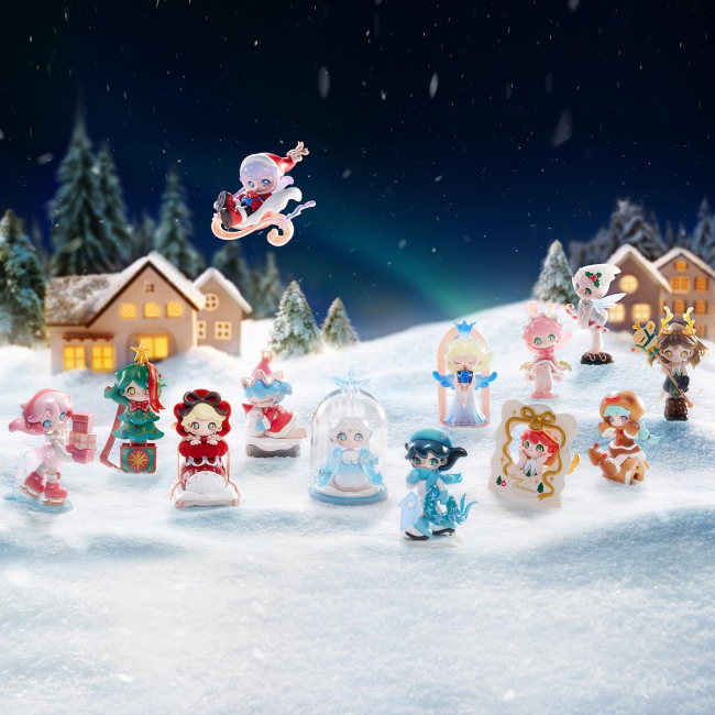 Фигурки персонажей - Коллекционная фигурка-сюрприз Pop Mart Azura Warm Christmas (AWCS-01)#9