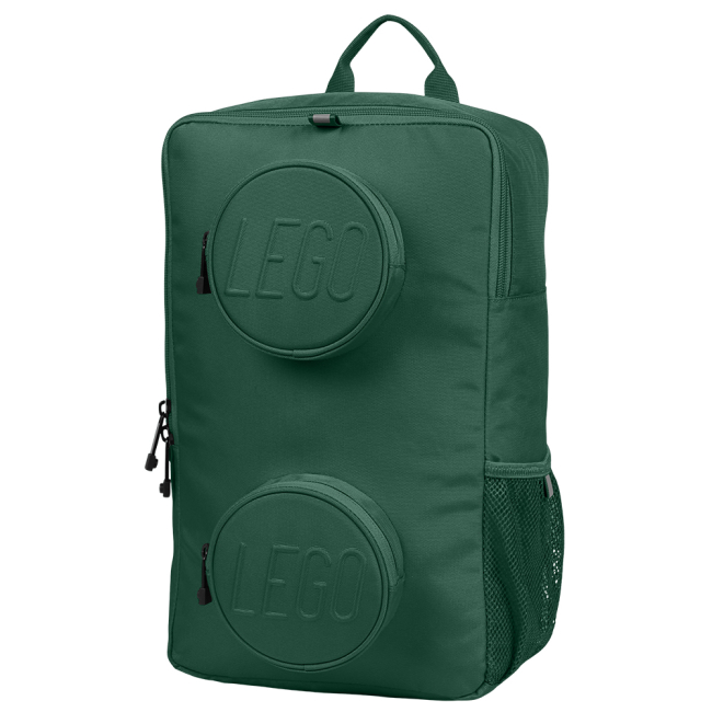 Рюкзаки та сумки - Рюкзак LEGO Lifestyle Brick 1x2 18 л оливковий (20204B-0141)#2