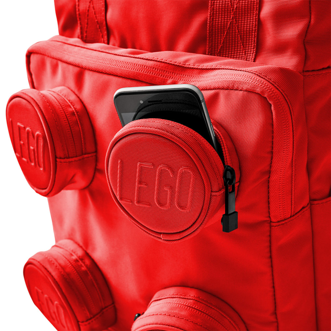Рюкзаки та сумки - Рюкзак LEGO Lifestyle Brick 2x2 15 л червоний (20205B-0021)#4