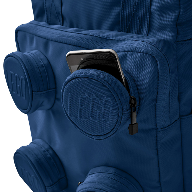 Рюкзаки та сумки - Рюкзак LEGO Lifestyle Brick 2x2 15 л темно-синій (20205B-0140)#4