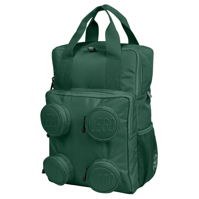 Рюкзаки та сумки - Рюкзак LEGO Lifestyle Brick 2x2 15 л оливковий (20205B-0141)#2