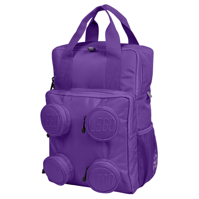 Рюкзаки та сумки - Рюкзак LEGO Lifestyle Brick 2x2 15 л фіолетовий (20205B-0268)#2
