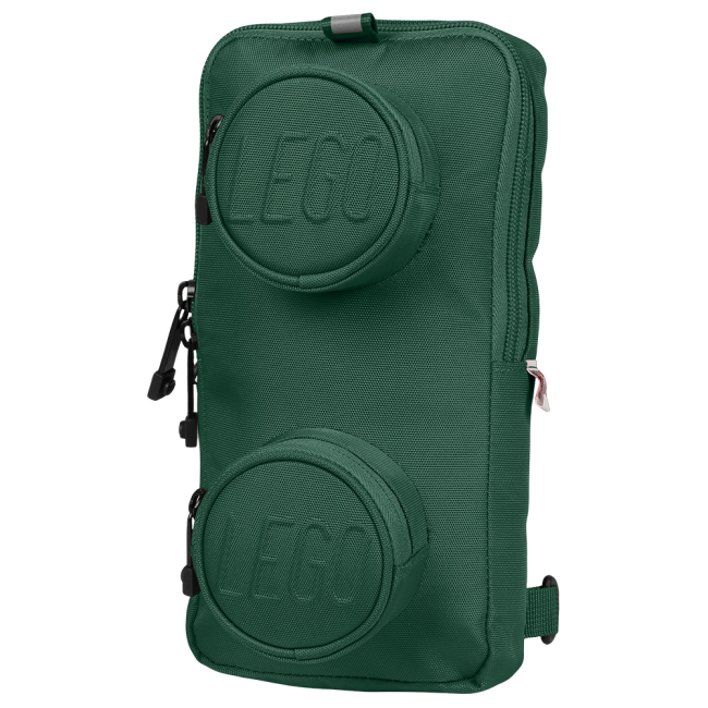 Рюкзаки и сумки - Бананка LEGO Lifestyle Brick 1x2 оливковая (5711013168124)#2