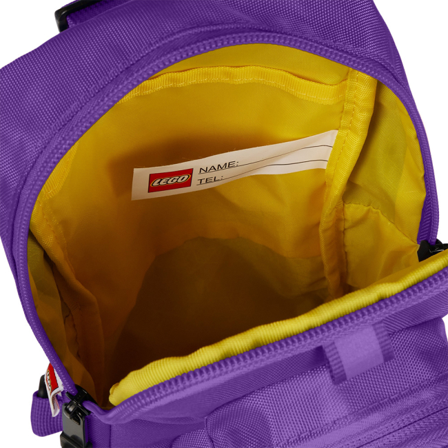 Рюкзаки та сумки - Бананка LEGO Lifestyle Brick 1x2 фіолетова (5711013168131)#7
