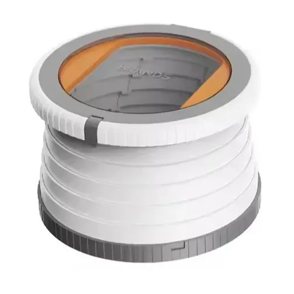 Товары по уходу - Детский дорожный складной телескопический горшок Babyhood Тоти белый (BH-131)#2