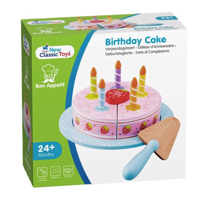 Детские кухни и бытовая техника - Игровой набор New classic toys Торт День рождения (10628)#3