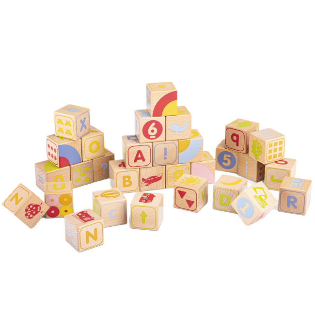 Розвивальні іграшки - Набір кубиків New classic toys (10818)#2