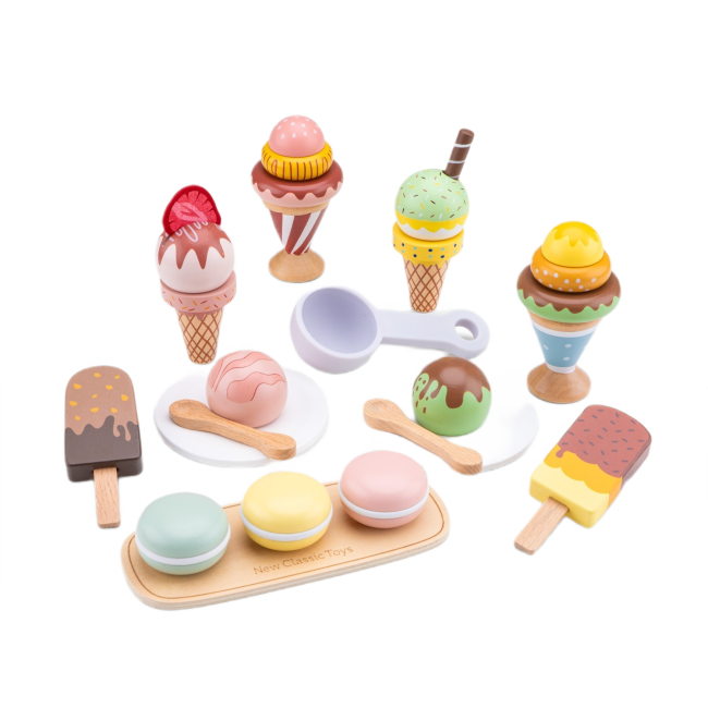 Детские кухни и бытовая техника - Игровой набор New classic toys Мороженое (10635)#3