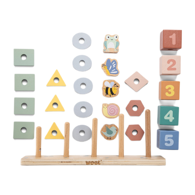 Развивающие игрушки - Развивающая игрушка New classic toys Считай и сортируй (10508)#2