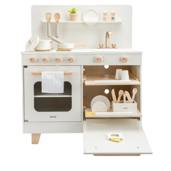 Детские кухни и бытовая техника - Игровой набор New classic toys Мини-кухня с посудомоечной машиной (11048)#3