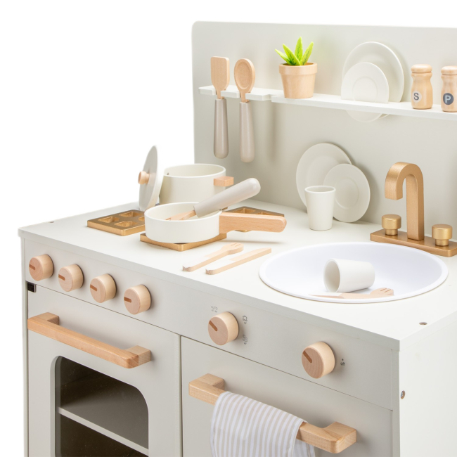 Детские кухни и бытовая техника - Игровой набор New classic toys Мини-кухня с посудомоечной машиной (11048)#5