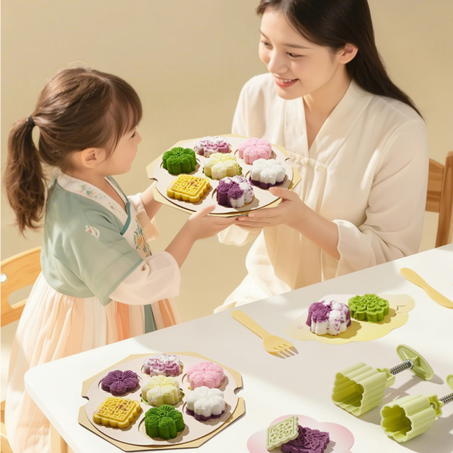 Антистресс игрушки - Набор кинетического песка по созданию пирожных Mideer (MD2325)#6