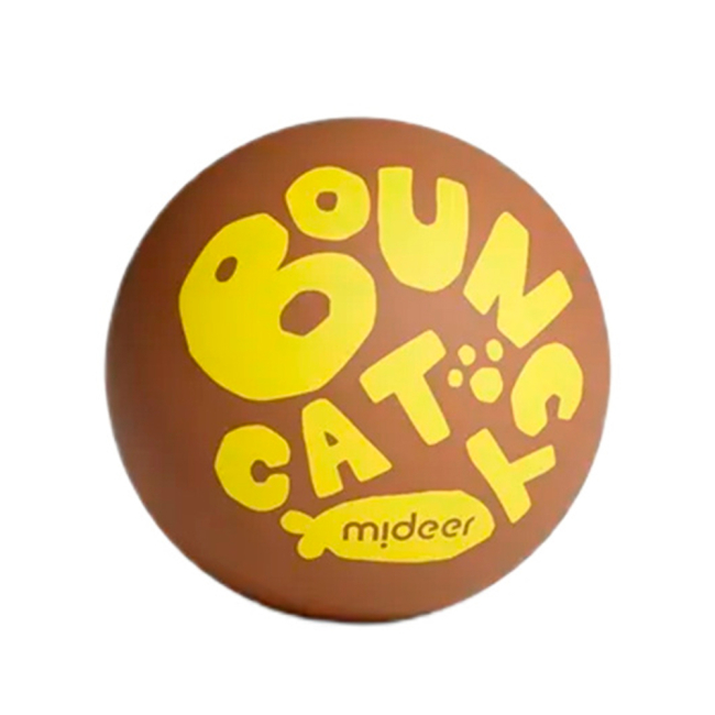 Спортивные активные игры - Мячик-попрыгун Mideer Шоколадный кот (MD2371)#2