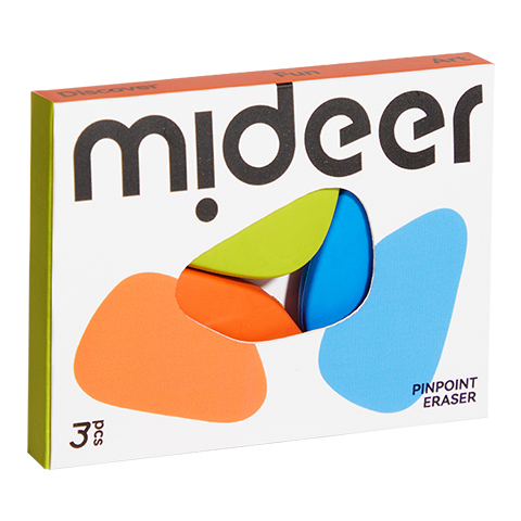 Канцтовари - ​Набір ластиків Mideer 3 шт (MD1689)#5