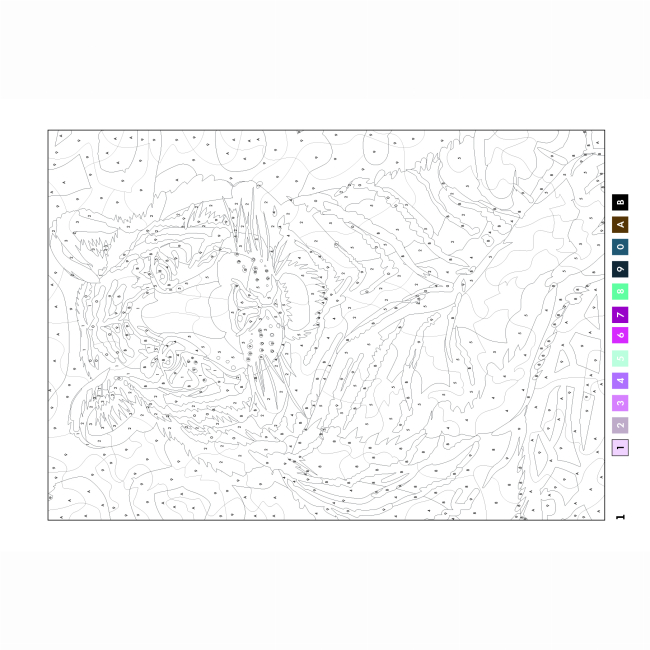Пізнавальні книги (4-10 років) - Книжка «50 магічних фарбованок. Котики» (9786178023621)#4