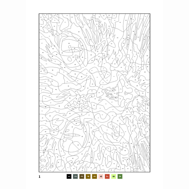 Пізнавальні книги (4-10 років) - Книжка «50 магічних фарбованок. Зоосвіт» (9786177853373)#3