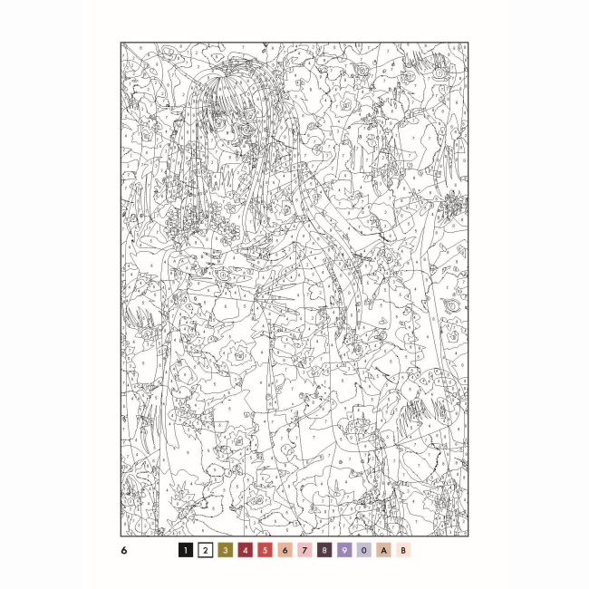 Пізнавальні книги (4-10 років) - Книжка «50 магічних фарбованок. Манґа»  (9786177853397)#3