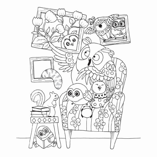 Пізнавальні книги (4-10 років) - Книжка «Майже мільйон сов» Лулу Майо (9786177579006)#3