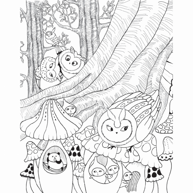 Пізнавальні книги (4-10 років) - Книжка «Майже мільйон сов» Лулу Майо (9786177579006)#4